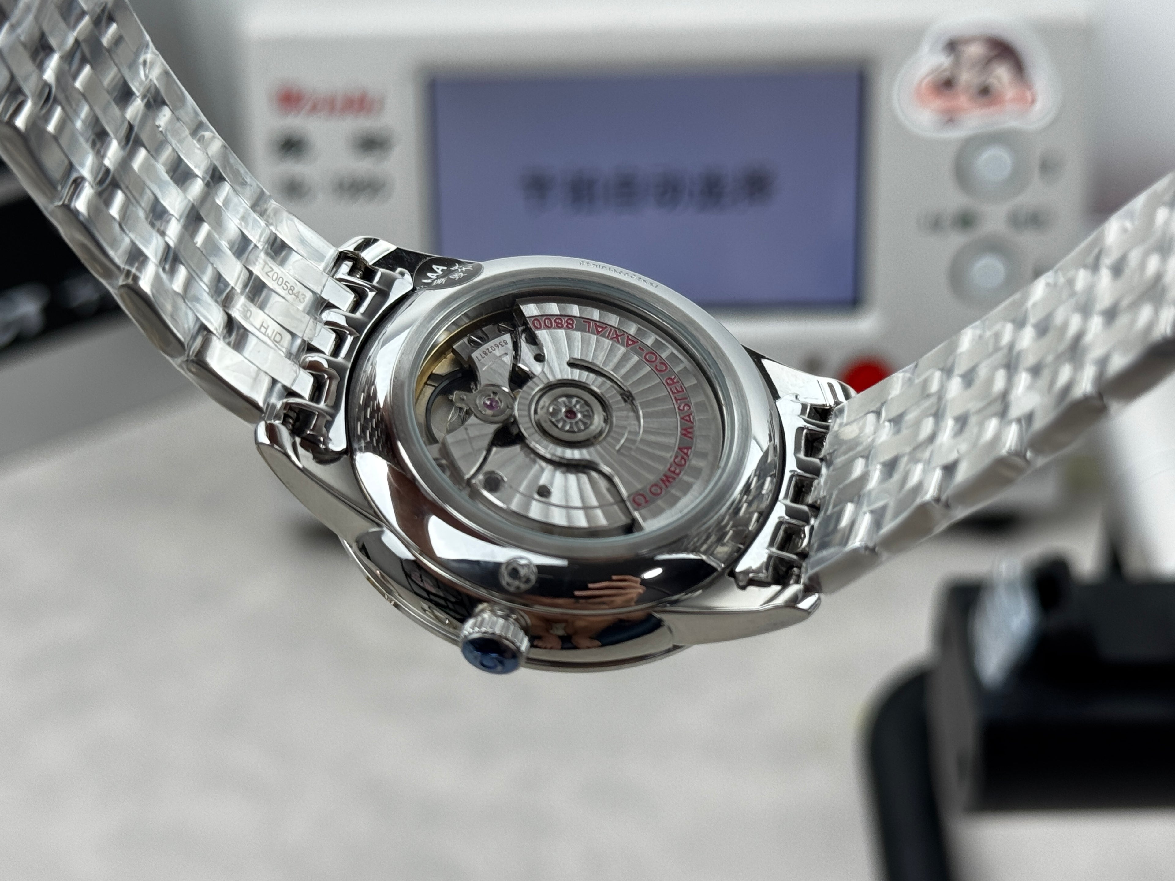 오메가 드 빌 프레스티지 마스터 크로노미터 40mm 실버