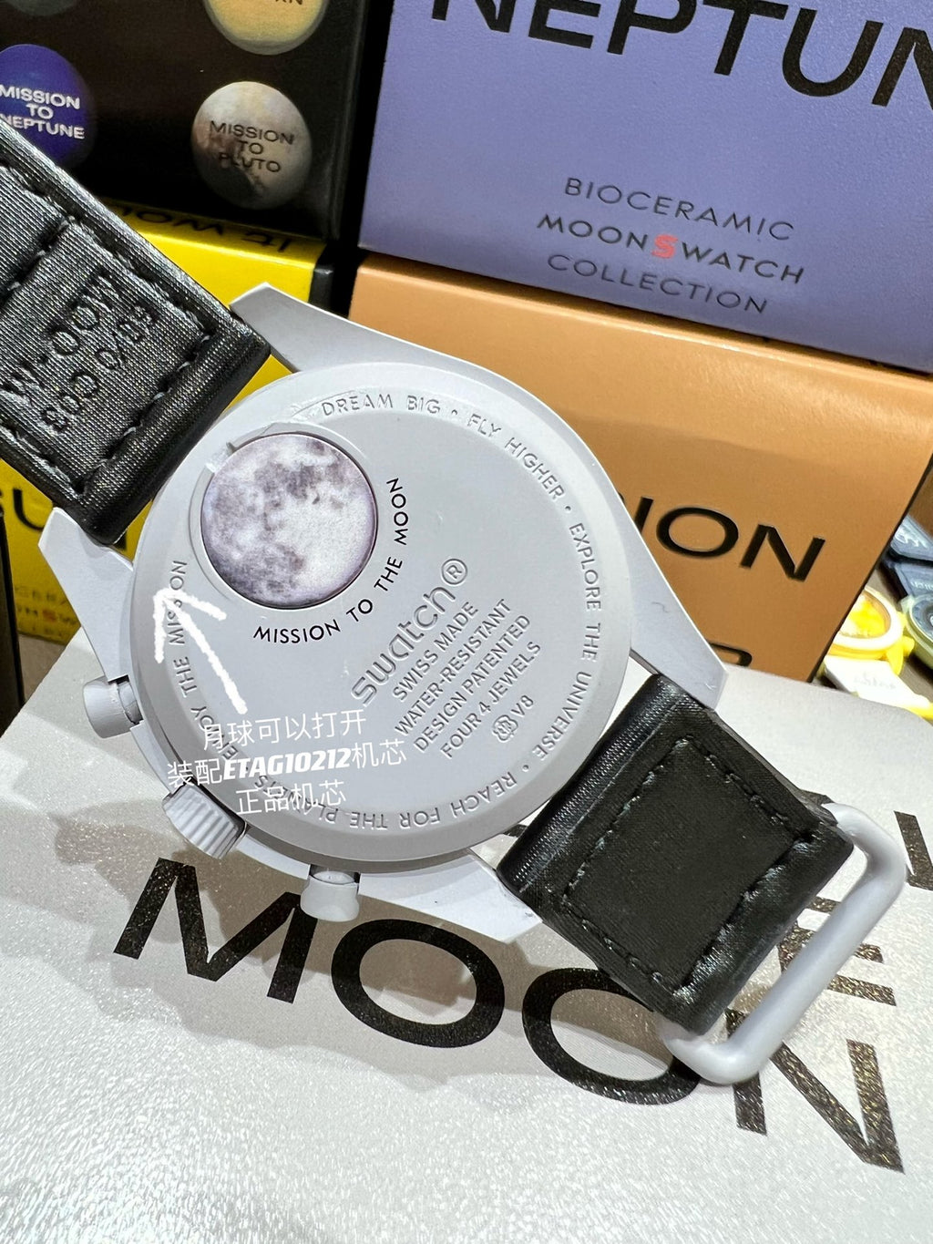 스와치 x 오메가 바이오세라믹 문스와치 스틸 그레이 42mm 미션 투 더 문