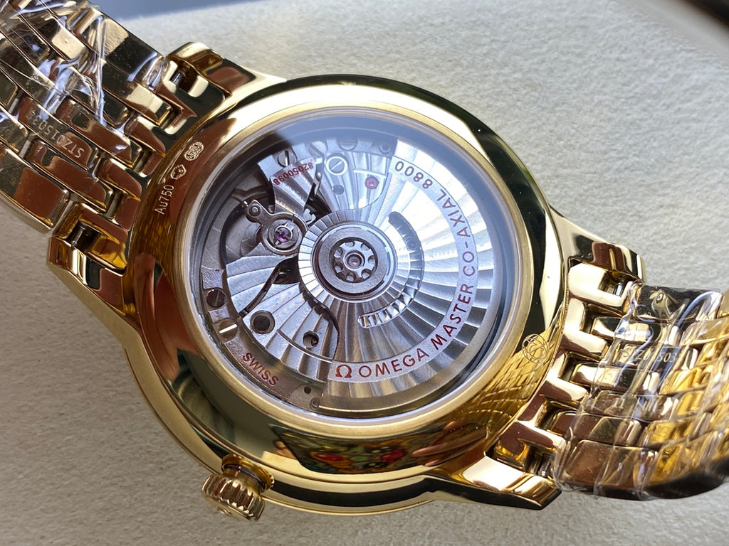 오메가 드빌 프레스티지 실버 금통 시계 40mm 신형