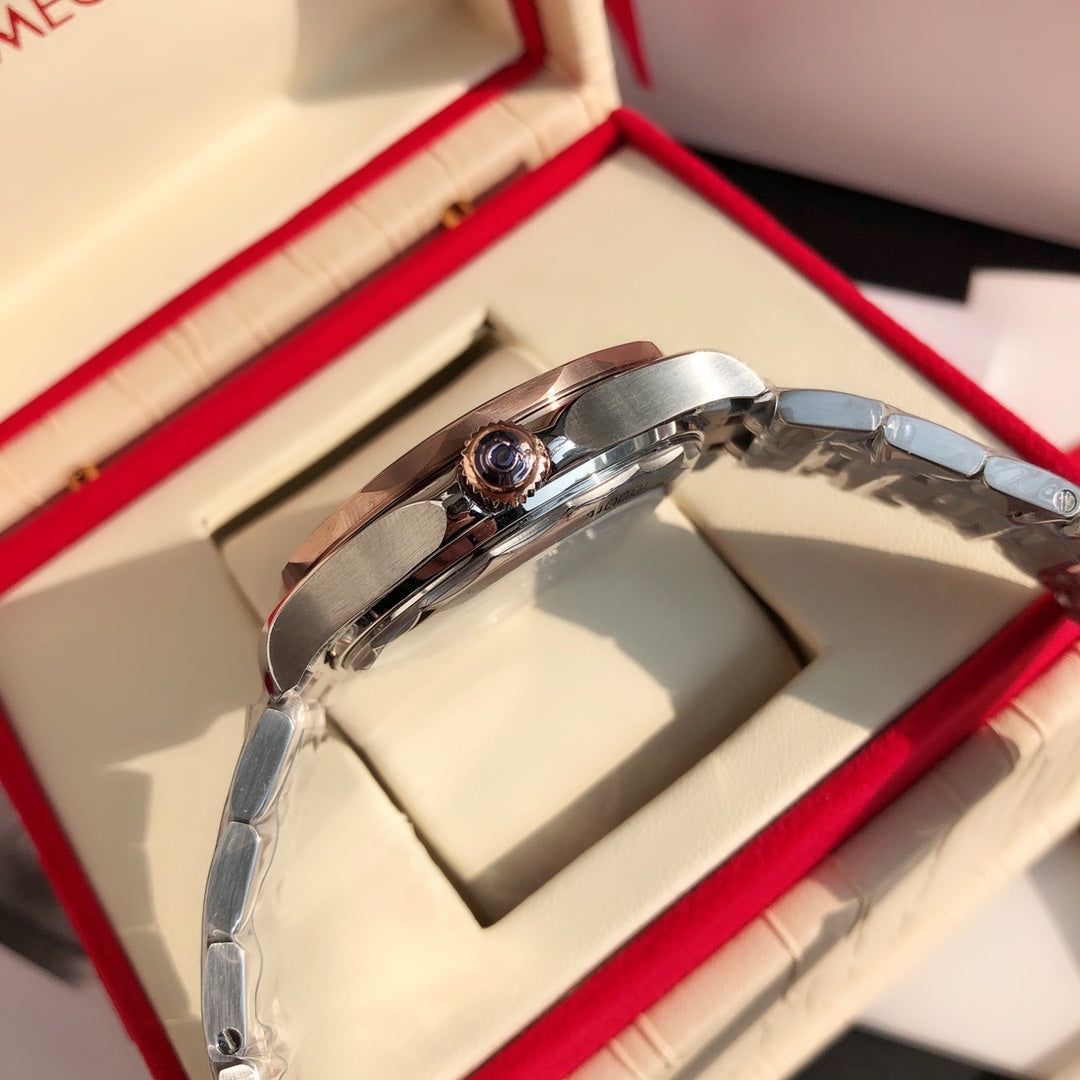 오메가 씨마스터 다이버 300 블랙 시계 42mm 검판 콤비