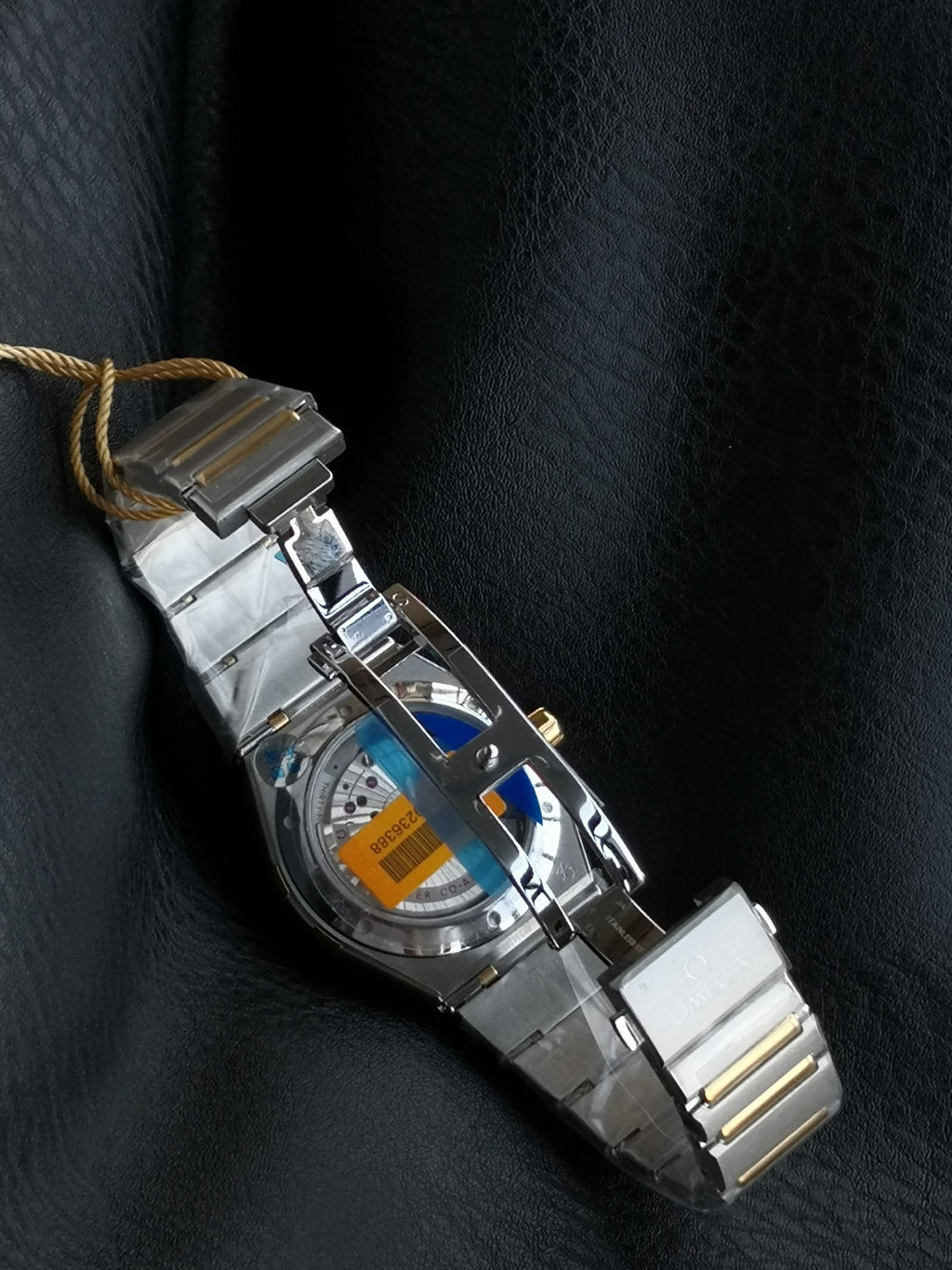 오메가 컨스텔레이션 샴페인 다이아 시계 39mm 컨스 콤비