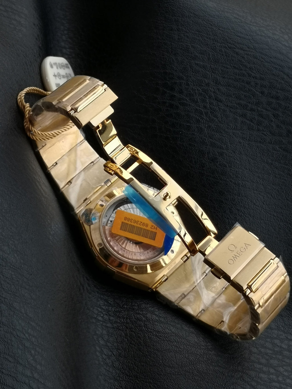 오메가 컨스텔레이션 실버 다이아 시계 39mm 금통