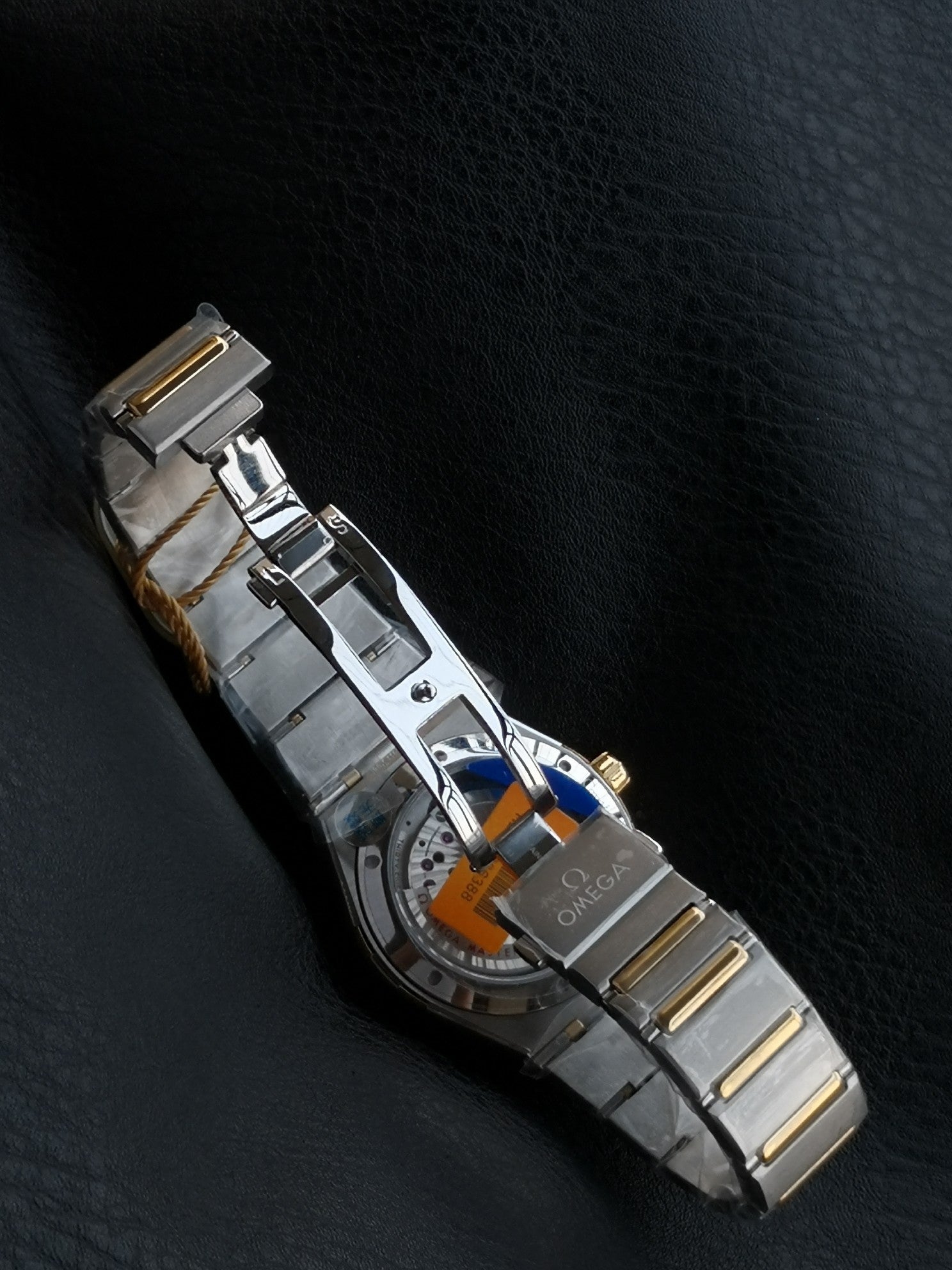 오메가 컨스텔레이션 샴페인 콤비 시계 39mm 컨스 콤비