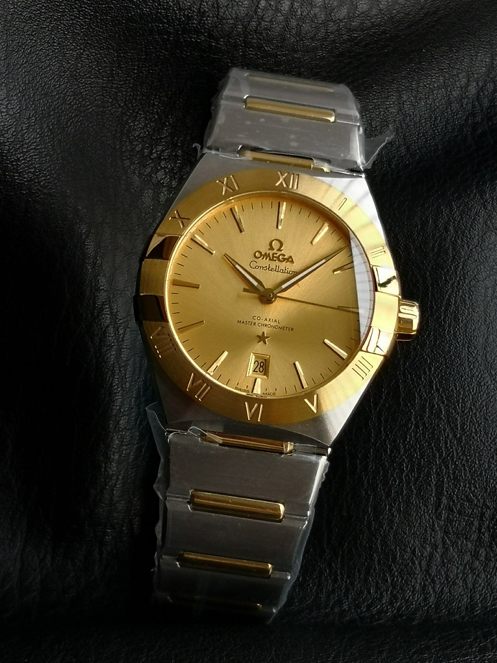 오메가 컨스텔레이션 샴페인 콤비 시계 39mm 컨스 콤비