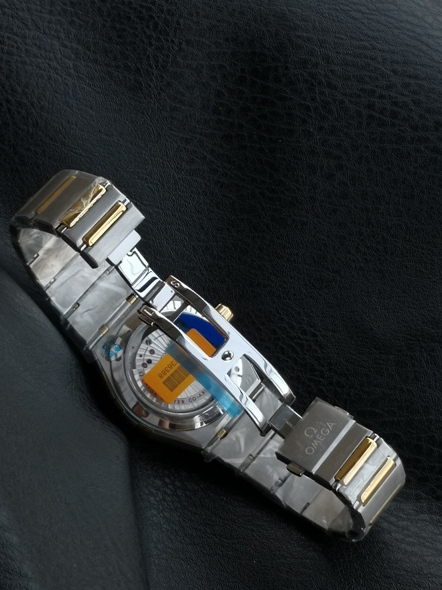 오메가 컨스텔레이션 샴페인 콤비 시계 39mm 컨스 콤비