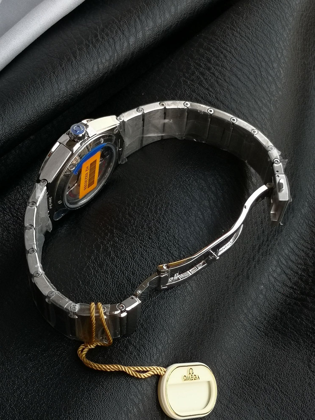 오메가 컨스텔레이션 블랙 스틸 시계 36mm 신형