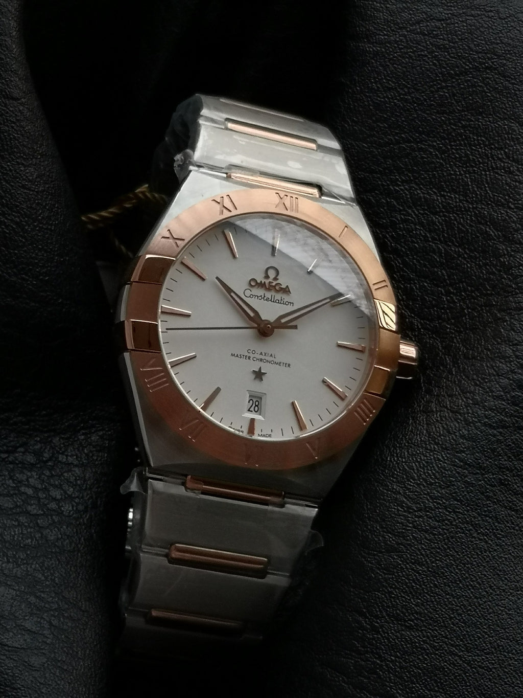 오메가 컨스텔레이션 실버 콤비 시계 39mm 신형