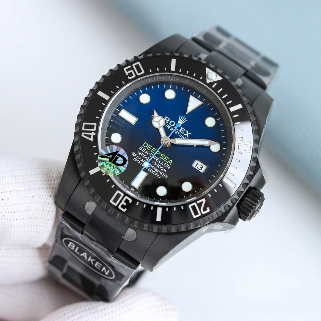롤렉스 블레이큰 씨드웰러 딥씨 디블루 블랙 44mm