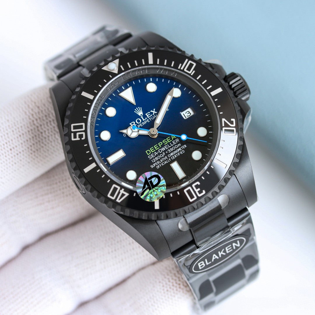 롤렉스 블레이큰 씨드웰러 딥씨 디블루 블랙 44mm