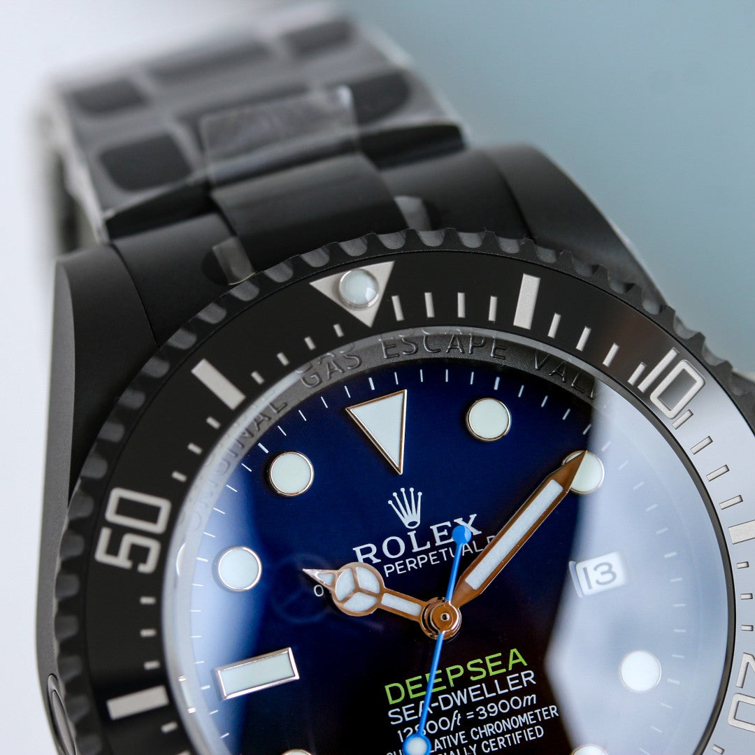 롤렉스 블레이큰 씨드웰러 딥씨 디블루 블랙 44mm