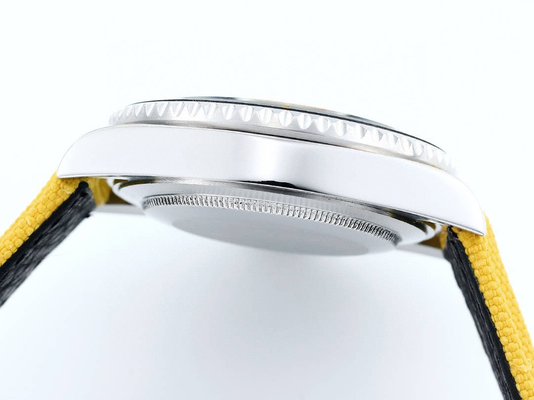 롤렉스 DiW 서브마리너 옐로우 카본 옐로우 나일론 40mm