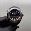 오메가 씨마스터 플래닛 오션 600M GMT ETNZ 딥 블랙 45.5mm