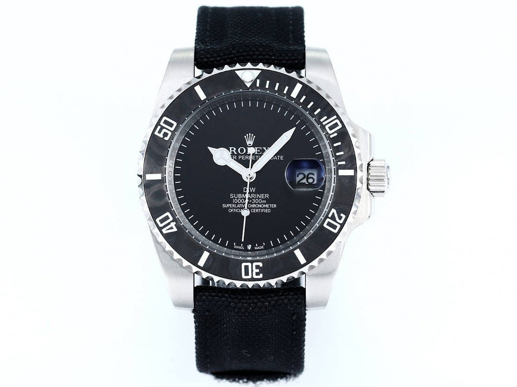 롤렉스 DiW 서브마리너 블랙 카본 나일론 40mm