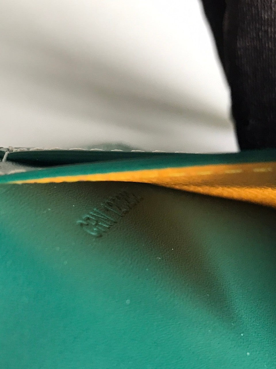 고야드 그린 생피에르 카드홀더 반지갑